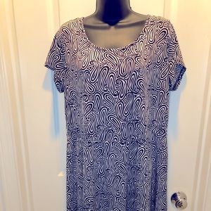 Michael Kors black and white dress